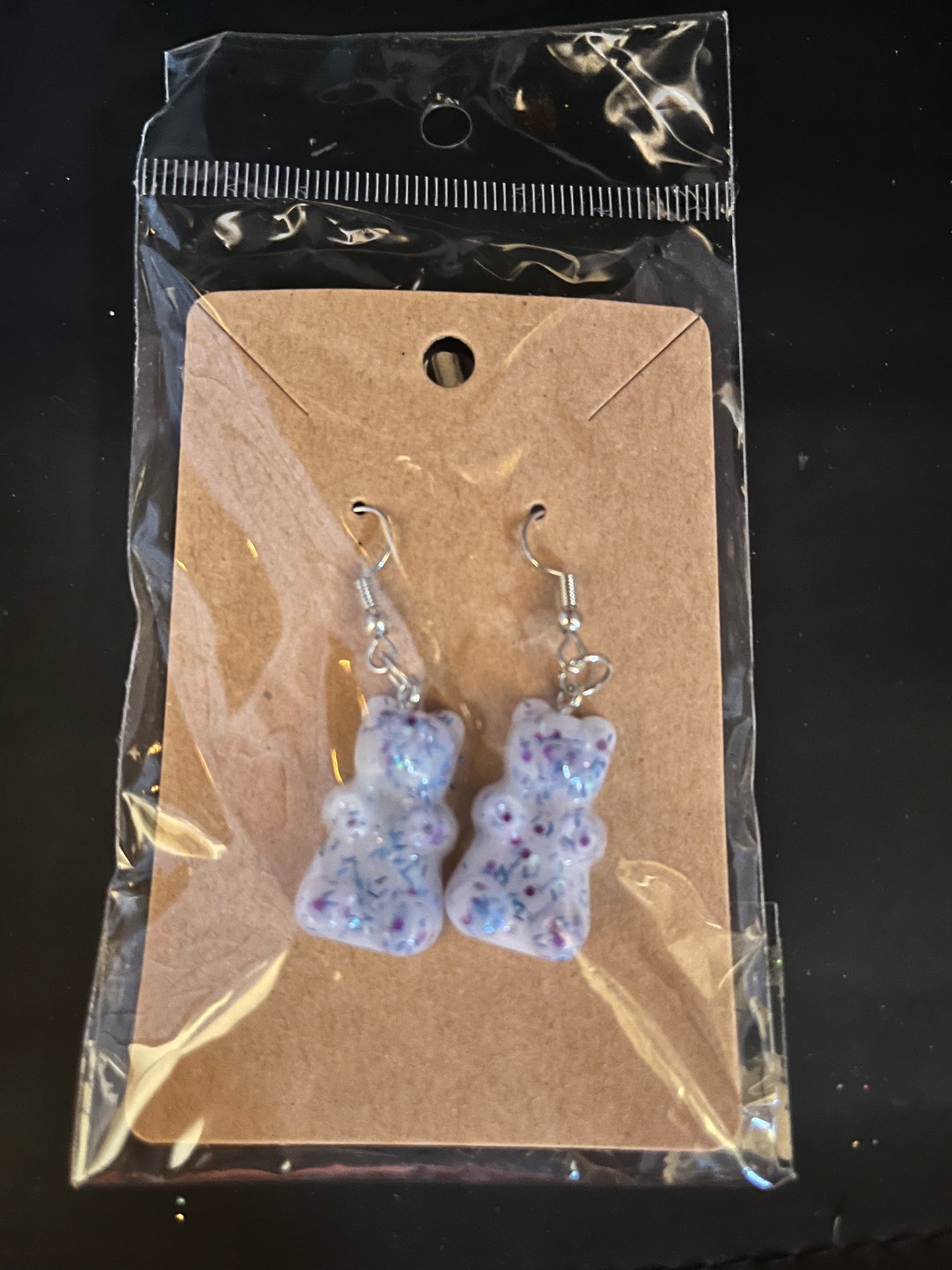 Gummy bear earrings